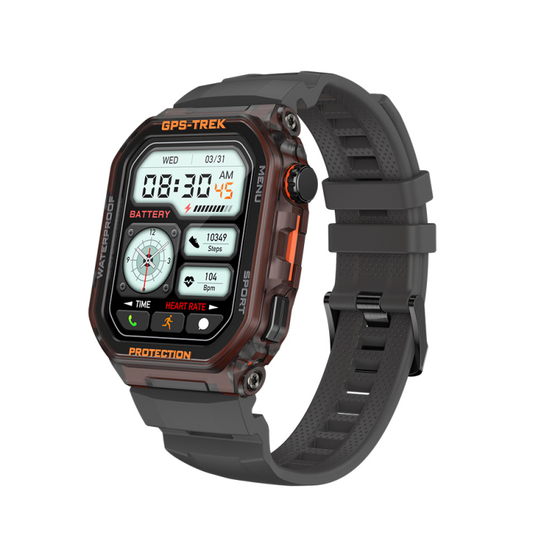 2024 нов трансграничен смарт часовник FT61 с Bluetooth обаждане, GPS позициониране, проследяване на движение в реално време, смарт гривна