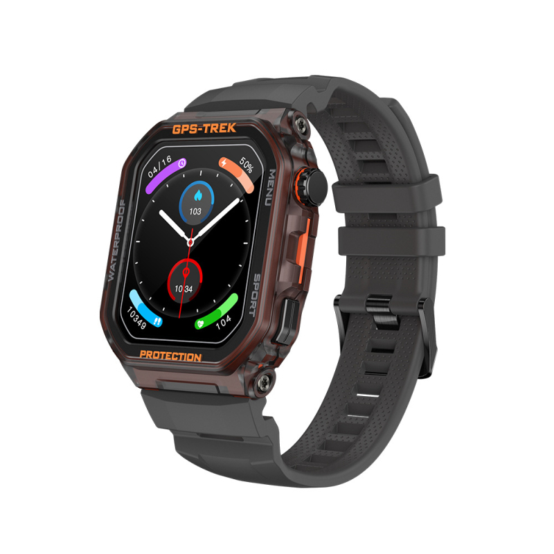 2024 нов трансграничен смарт часовник FT61 с Bluetooth обаждане, GPS позициониране, проследяване на движение в реално време, смарт гривна