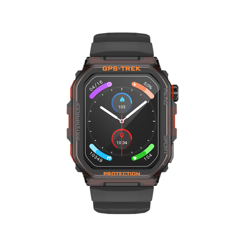 2024 нов трансграничен смарт часовник FT61 с Bluetooth обаждане, GPS позициониране, проследяване на движение в реално време, смарт гривна