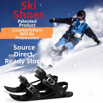 Lauko mini snieglenčių sportas riedlentė mini slidinėjimo pačiūžos nešiojami sniegbačiai mini pačiūžos