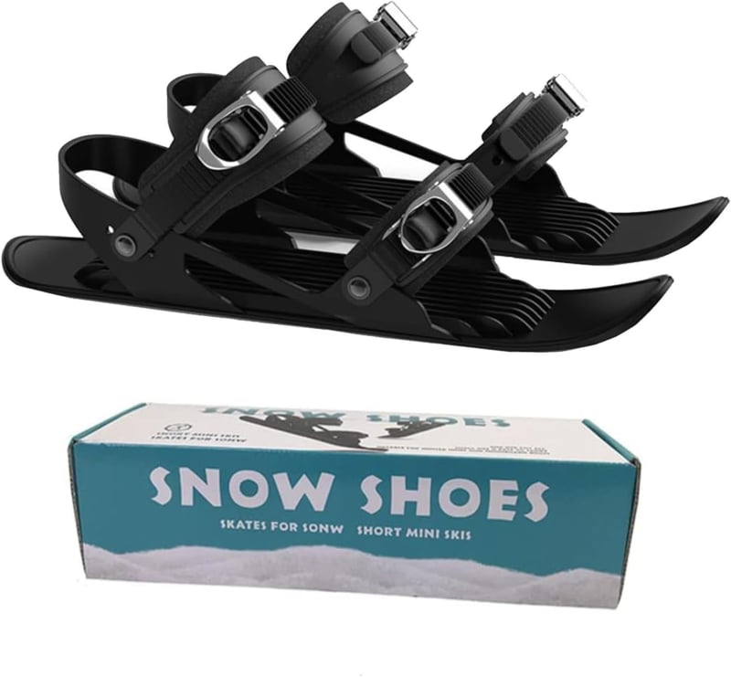 Lauko mini snieglenčių sportas riedlentė mini slidinėjimo pačiūžos nešiojami sniegbačiai mini pačiūžos