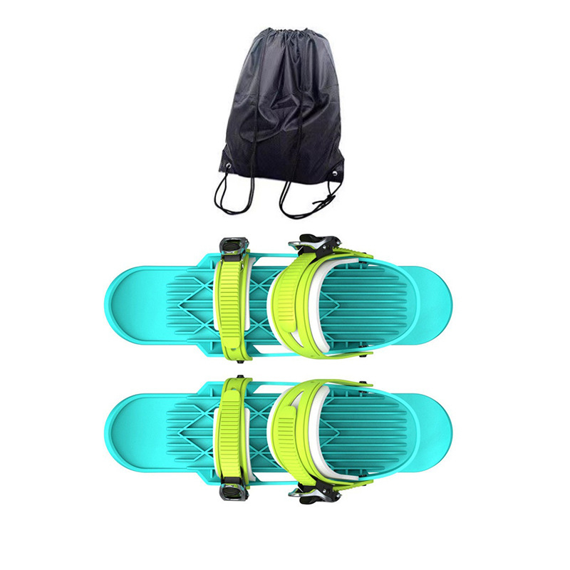 Lauko mini snieglenčių sportas riedlentė mini slidinėjimo pačiūžos nešiojami sniegbačiai mini pačiūžos