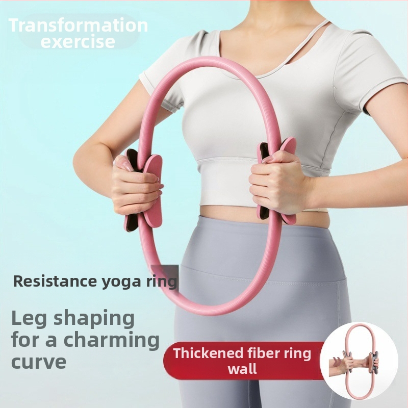 Йога Пилатес Съпротивителен пръстен Магическо оформяне на талията Красота Артефакт Слаби крака Повдигане на ханша Фитнес Коремен пръстен Оборудване за тренировка на корема