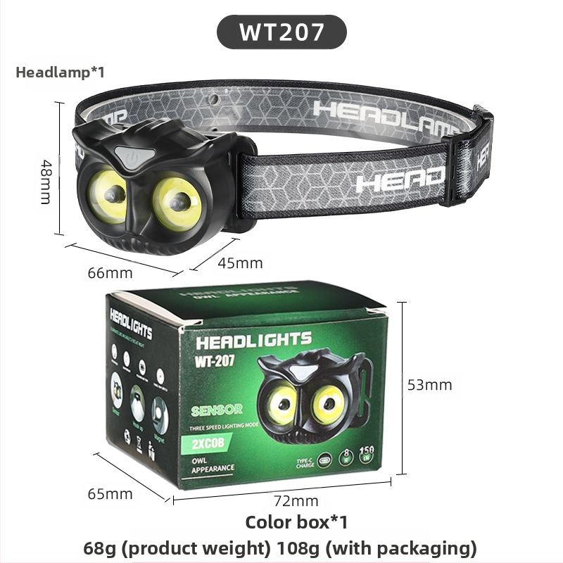 AliExpressi induktsioontulelatern tugev valgus LED mini kaasaskantav õues seiklus telkimiskalastustulelatern COB hoiatustulelatern