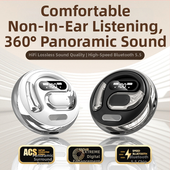 2025 m. naujas produktas K02-K03 belaidės „Bluetooth“ ausinės 5.5, prie ausies tvirtinamos binauralinės stereofoninės M76 eksporto karšto modelio žinios