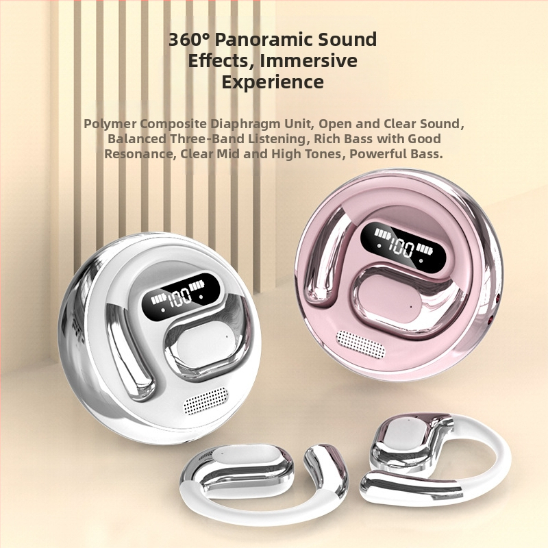 2025 m. naujas produktas K02-K03 belaidės „Bluetooth“ ausinės 5.5, prie ausies tvirtinamos binauralinės stereofoninės M76 eksporto karšto modelio žinios