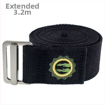 Jooga venitusvöö 2,5 m Pikendatud Laiendatud Paksendatud Tsingisulamist Kvaliteetne Joogaköis Abivenitusvahend