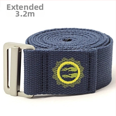 Jooga venitusvöö 2,5 m Pikendatud Laiendatud Paksendatud Tsingisulamist Kvaliteetne Joogaköis Abivenitusvahend