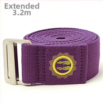 Jooga venitusvöö 2,5 m Pikendatud Laiendatud Paksendatud Tsingisulamist Kvaliteetne Joogaköis Abivenitusvahend