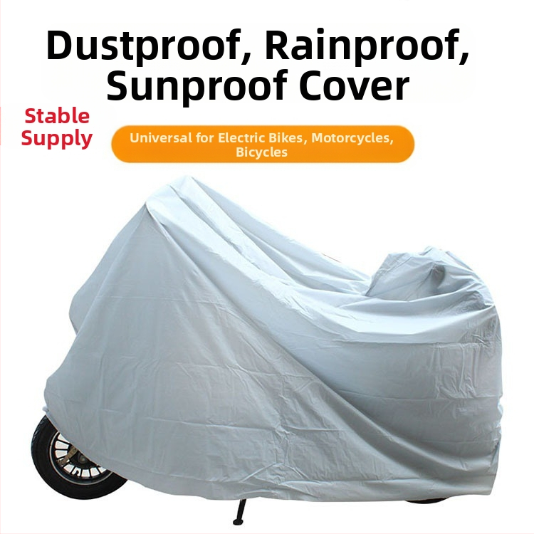 PEVA еднослоен калъф за кола за електрически велосипед, прахоустойчив, дъждоустойчив и слънцеустойчив, дрехи за електрически велосипед