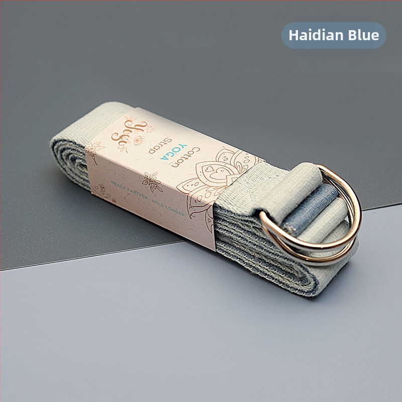 Kahevärviline Iyengari jooga venitusvöö pingutusvöö jooganöör jooga abivahendid tarvikud