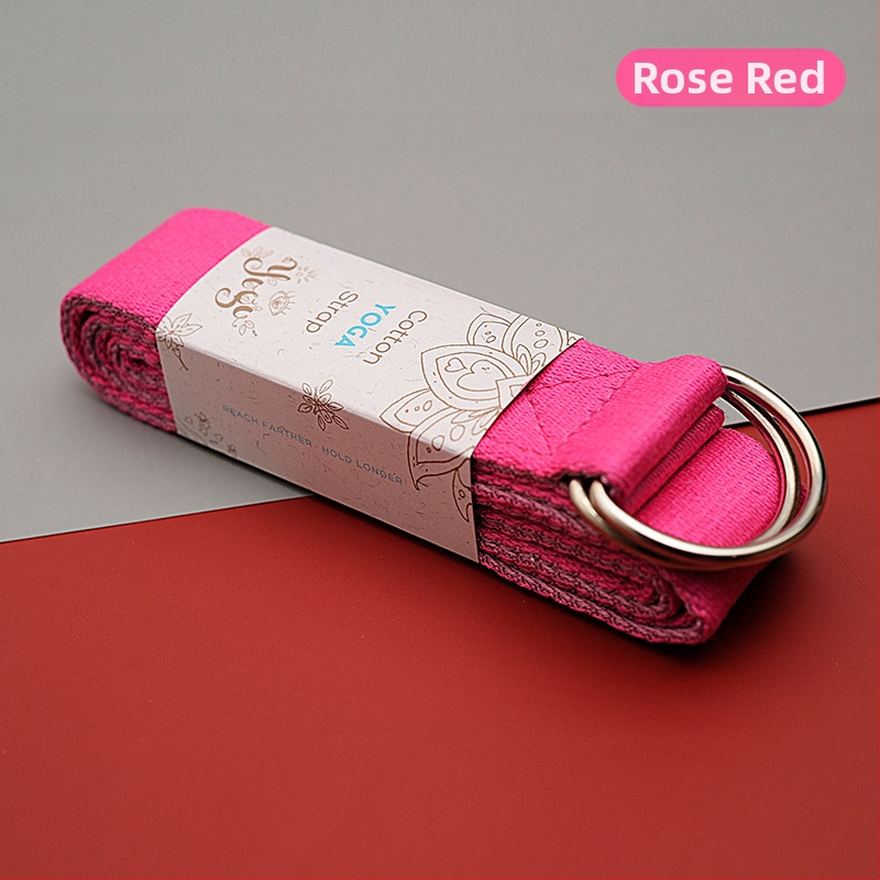 Kahevärviline Iyengari jooga venitusvöö pingutusvöö jooganöör jooga abivahendid tarvikud