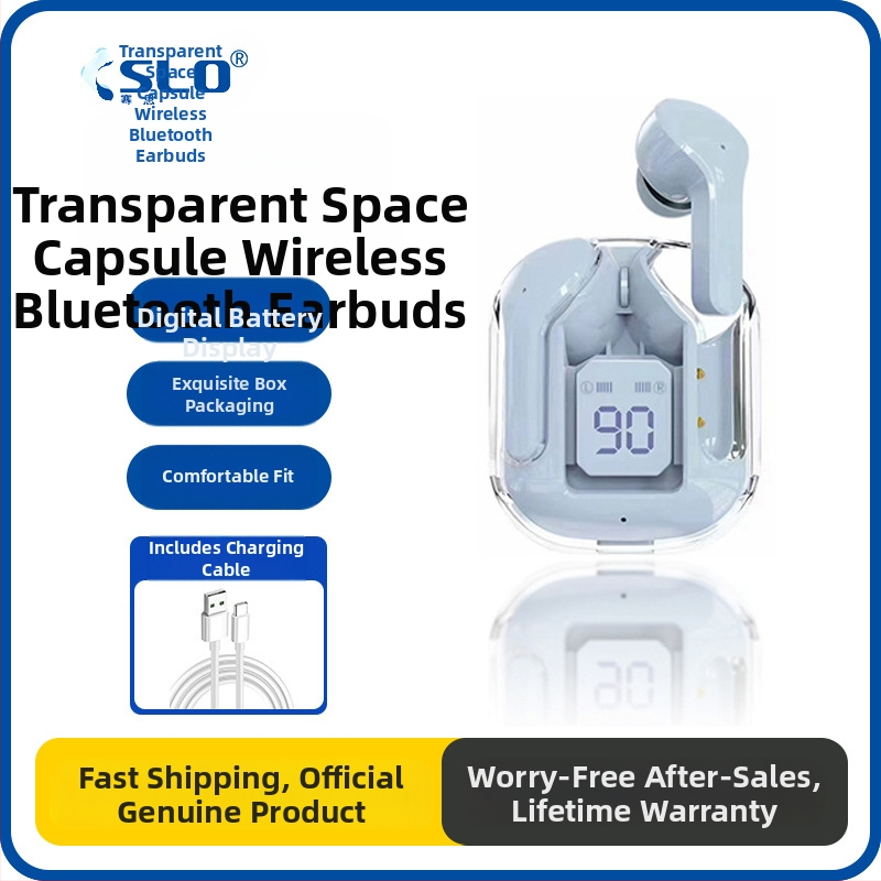 „Saino“ belaidės „Bluetooth“ ausinės, tinkančios 16Promax, Apple 15Pro, Huawei, Oppo, Xiaomi, Type-C įkrovimui