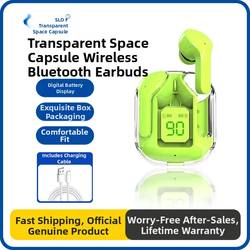 „Saino“ belaidės „Bluetooth“ ausinės, tinkančios 16Promax, Apple 15Pro, Huawei, Oppo, Xiaomi, Type-C įkrovimui