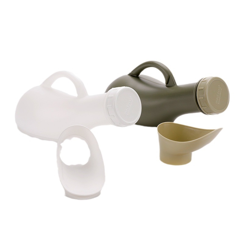 1000 ml vīriešu pisuārs, jauns plastmasas ar vērpjamu muti, hermētisks pisuārs automašīnā, viegli lietojams, rūpnīcas vairumtirdzniecība