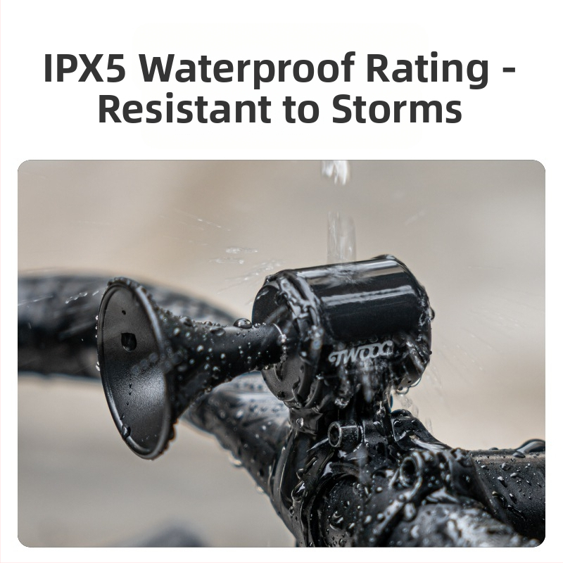 „Twooc“ naujas įkraunamas elektrinis dviračio ragas, itin didelis garso ragas, elektrinė transporto priemonė, motociklas, paslėptas elektrinis skambutis