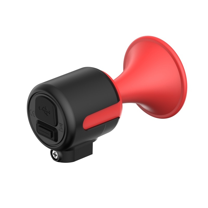 „Twooc“ naujas įkraunamas elektrinis dviračio ragas, itin didelis garso ragas, elektrinė transporto priemonė, motociklas, paslėptas elektrinis skambutis