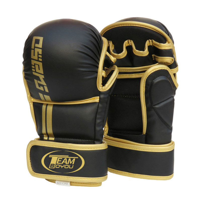 Puspirkstu dūres sievietēm, kas cīnās ar Muay Thai, vīriešiem, UFC bērniem, treniņiem, pieaugušajiem, smilšu maisiem, profesionāliem MMA boksa cimdiem