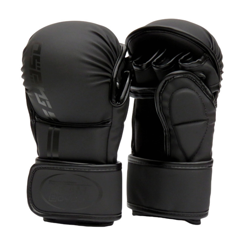 Poolsõrmega sõrmenukid Naiste võitlus Muay Thai meeste UFC laste treeninguks Täiskasvanute liivakottide professionaalsed MMA poksikindad