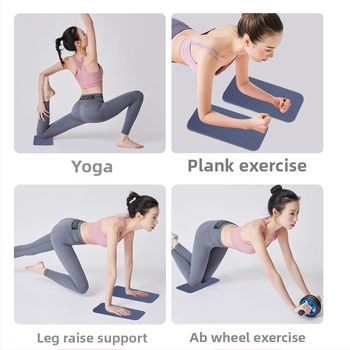 Στρώμα γιόγκα ορθογώνιο επίπεδο μαξιλάρι στήριξης αγκώνα φορητό αθλητικό στρώμα γιόγκα TPE στρώμα γιόγκα γόνατο μαξιλάρι