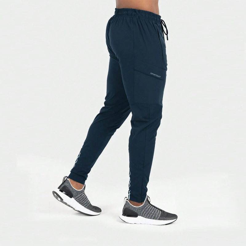 Тънки мъжки панталони за летни спортове, бягане на открито, фитнес, еластични, бързосъхнещи, спортни панталони, големи размери, висок клас