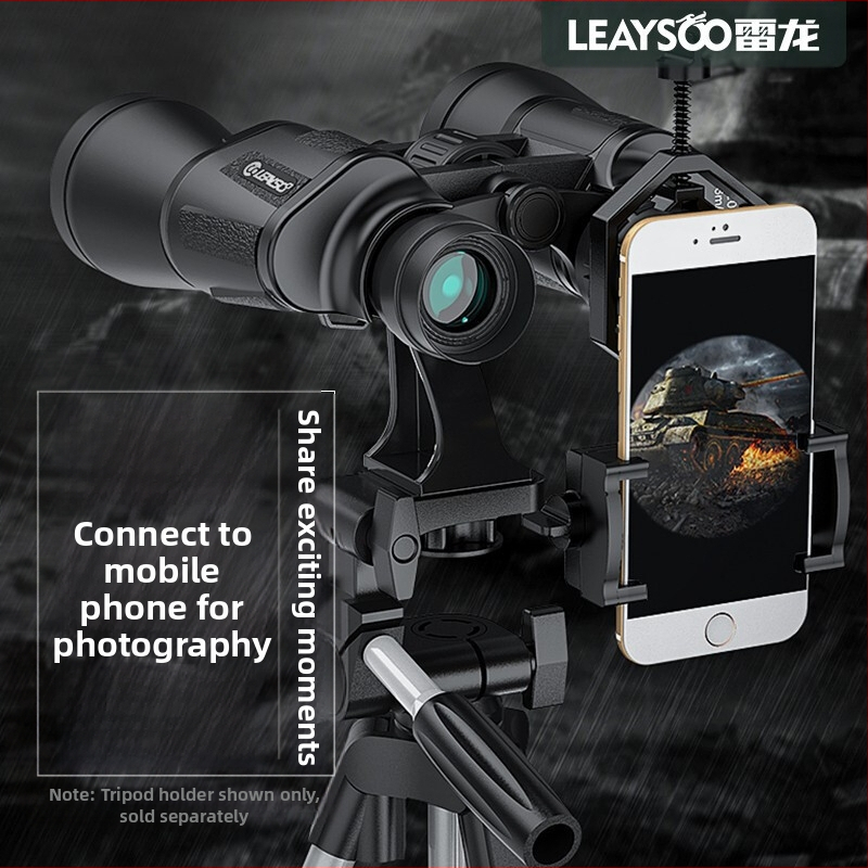 Ďalekohľad Lei s dlhou čepeľou 20x50, výkonný HD, nočné videnie pri slabom osvetlení, profesionálny, pre vojenské outdoorové podujatia