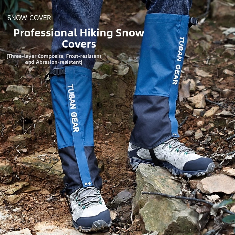 Tubani lumekate välistingimustes matkamiseks mõeldud mägironimisjalatsite kate veekindel vihmakindel jalakaitse poistele ja tüdrukutele kõrbeliiva kaitseks