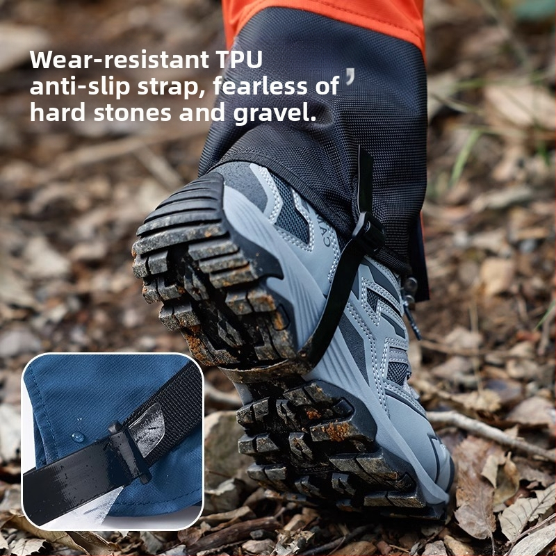 Покривало за обувки за туризъм на открито Tuban, водоустойчиво, непромокаемо за крака, предпазващо от пустинен пясък за момчета и момичета