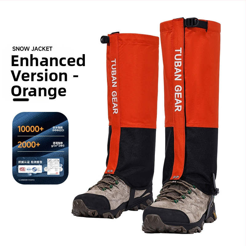 Tubani lumekate välistingimustes matkamiseks mõeldud mägironimisjalatsite kate veekindel vihmakindel jalakaitse poistele ja tüdrukutele kõrbeliiva kaitseks