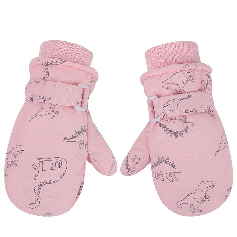 Piiriülesed uued laste kindad fliisvoodriga paksendatud poiste kindad talvekindad tüdrukute kindad beebidele veekindlad suusakindad