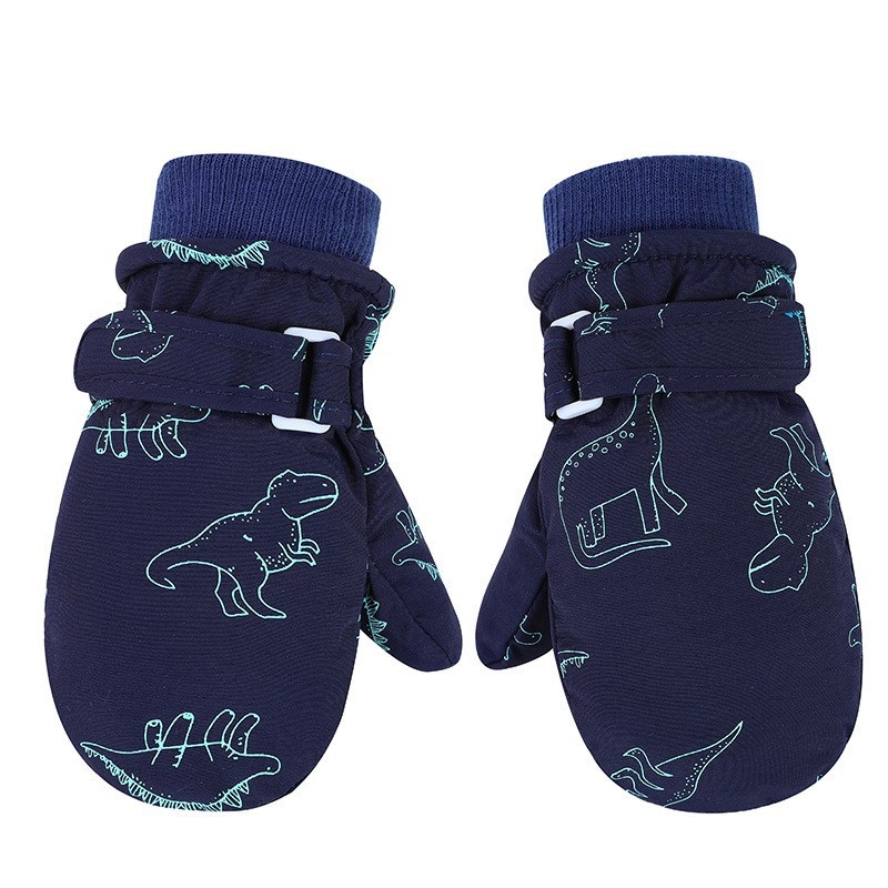 Piiriülesed uued laste kindad fliisvoodriga paksendatud poiste kindad talvekindad tüdrukute kindad beebidele veekindlad suusakindad