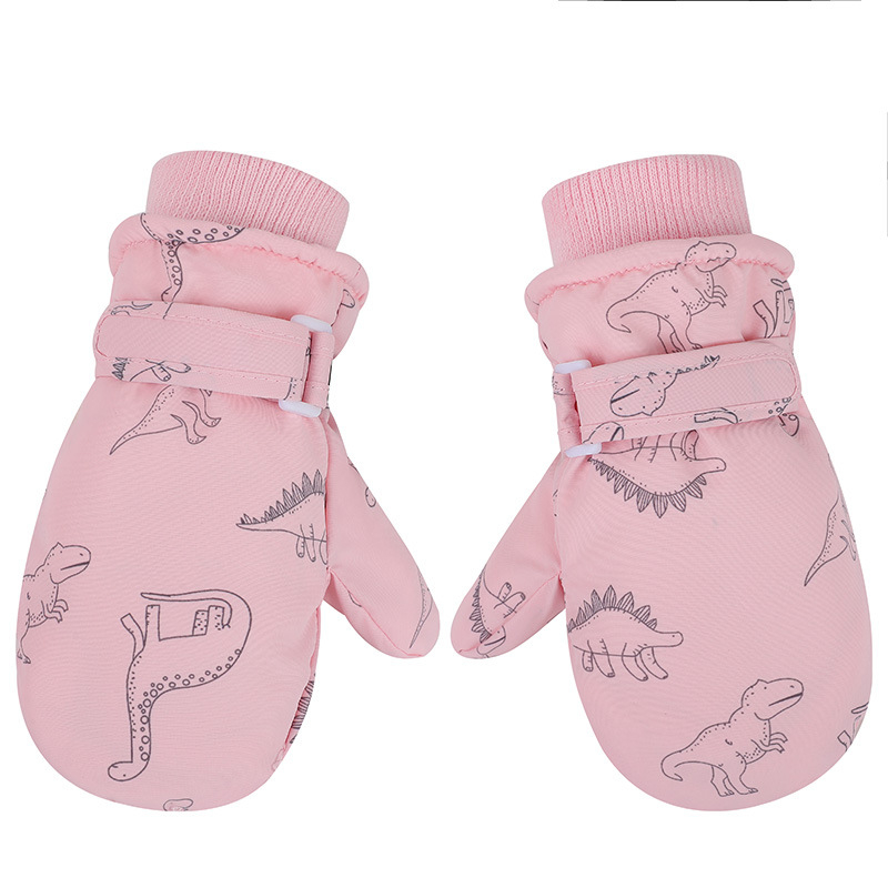 Piiriülesed uued laste kindad fliisvoodriga paksendatud poiste kindad talvekindad tüdrukute kindad beebidele veekindlad suusakindad