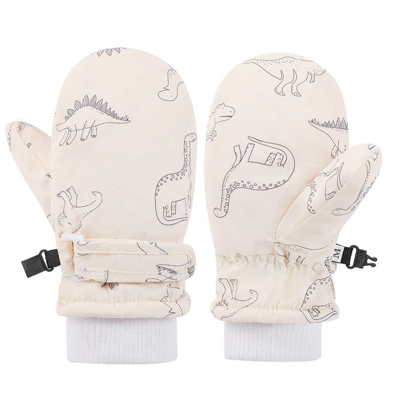 Piiriülesed uued laste kindad fliisvoodriga paksendatud poiste kindad talvekindad tüdrukute kindad beebidele veekindlad suusakindad