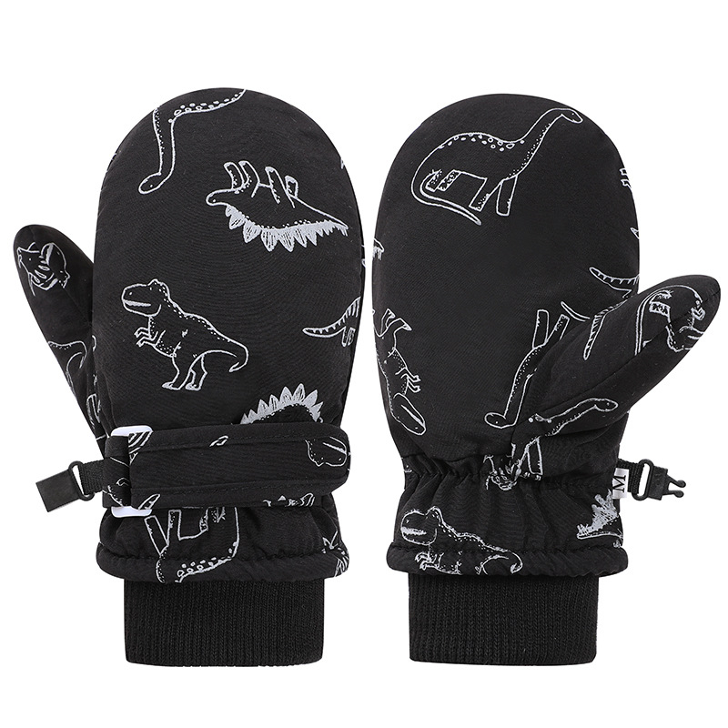 Piiriülesed uued laste kindad fliisvoodriga paksendatud poiste kindad talvekindad tüdrukute kindad beebidele veekindlad suusakindad