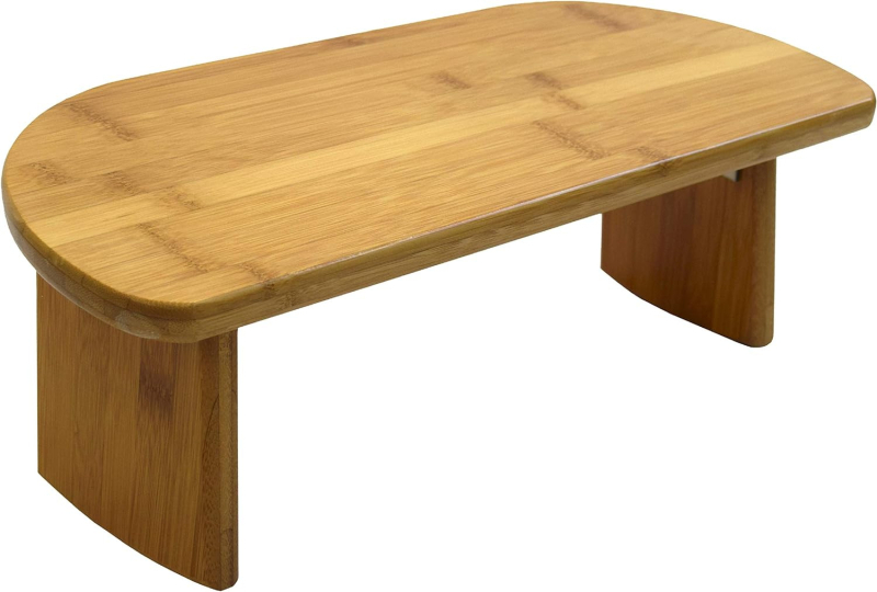 Bambusest multifunktsionaalne meditatsioonitool, bambusest kokkupandav joogatool, väike ja mugav kaasaskantav spordilauatool