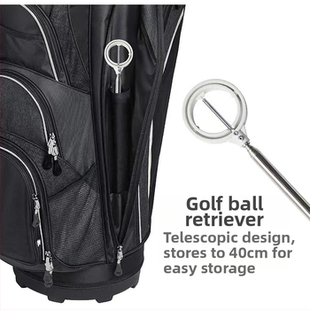 Οι κατασκευαστές προμηθεύουν συσκευή συλλογής μπάλας μπαστούνι του γκολφ συσκευή ψαρέματος μπάλας συσκευή συλλογής μπάλας ελατηρίου γκολφ συσκευή συλλογής μπάλας