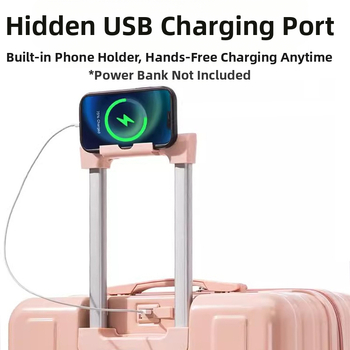 Uus esiküljel avatud kaanega multifunktsionaalne pagas naistele ja meestele saadaval olev käruümbris 28-tolline suure mahutavusega reisibüroo paroolikarp