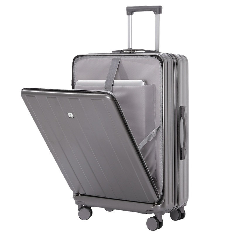 Uus esiküljel avatud kaanega multifunktsionaalne pagas naistele ja meestele saadaval olev käruümbris 28-tolline suure mahutavusega reisibüroo paroolikarp