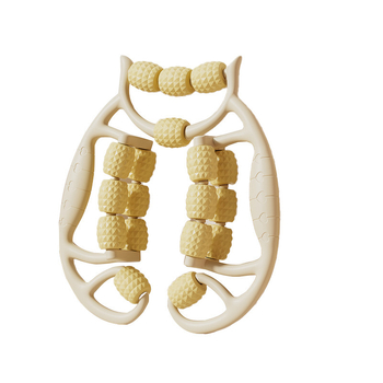 18-rattaline lahja jala artefaktirõnga klamber jalamassaaži rullrullik lihaste venitusmassaaž