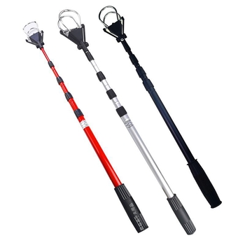 Επιλογέας μπάλας γκολφ, επιλογέας μπάλας πέντε τμημάτων, αναδιπλούμενος επιλογέας μπάλας, άξονας από κράμα αλουμινίου, αξεσουάρ γηπέδου γκολφ 3 χρώματα