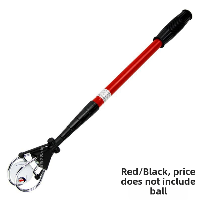 Golfipallide korjaja, viieosaline sissetõmmatav pallide korjaja, alumiiniumisulamist võlliga golfiväljaku tarvikud, 3 värvi