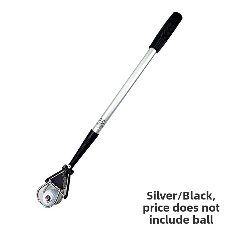 Golfipallide korjaja, viieosaline sissetõmmatav pallide korjaja, alumiiniumisulamist võlliga golfiväljaku tarvikud, 3 värvi