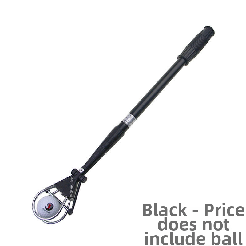 Golfipallide korjaja, viieosaline sissetõmmatav pallide korjaja, alumiiniumisulamist võlliga golfiväljaku tarvikud, 3 värvi