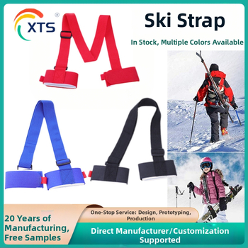 Tarpvalstybinis EVA slidinėjimo dirželis, Velcro slidinėjimo dirželis per petį, nešiojamas snieglenčių sportbačių nardymo reikmenų rogių dirželis, didmeninė prekyba