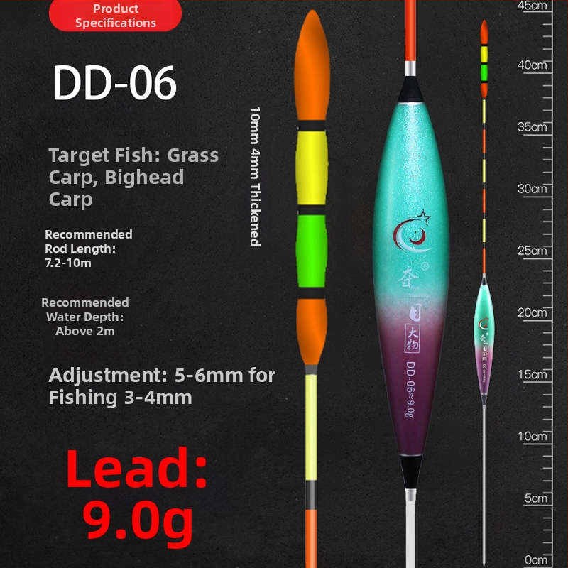 Didelės raiškos, ryškus, akį traukiantis nano plūduras, ryškus trumparegystės efektas, uodegos formos plūduras, karpių žvejybai, didelio jautrumo, didelių žuvų plūduras, plaukiojimui, slidus žuvų plūduras.