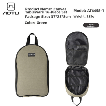 Välistingimustes kasutatavate söögiriistade ja köögitarvete komplekt, telkimisvarustus, kaasaskantav hoiukott, köögitarbed, lauanõud, pikniku- ja telkimiskott, tühi kott