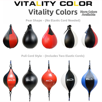 Kailun täiskasvanud lastele poksikiiruse palli rippumine poksilöök pirnipall poksikiiruse pall pirnikujuline dodge kiiruspalli rippumise stiil