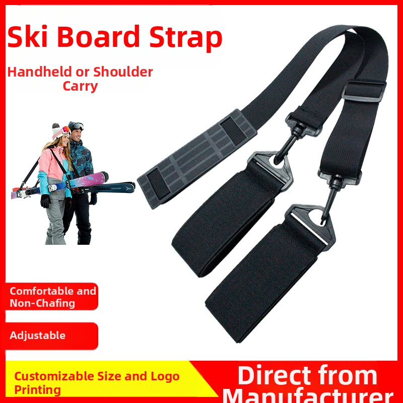 ŠALTINIS gamintojas snieglenčių dirželis nuimamas pečių dirželis nešiojamas dvigubos lentos snieglenčių dirželis reguliuojamas didmeninė prekyba