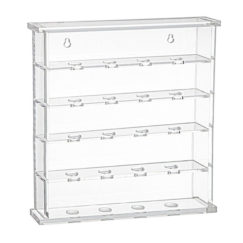 Tarpvalstybinis permatomas prie sienos montuojamas akrilinis golfo kolekcijos ekrano laikymo dėžės stovas, porėtas rutulinis ekrano laikymo dėžė