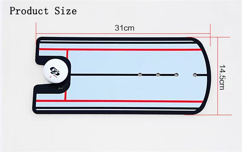 golfiputteri peegel algaja rühikorrektor tegevuskorrektor golfiputteri harjutusabivahend